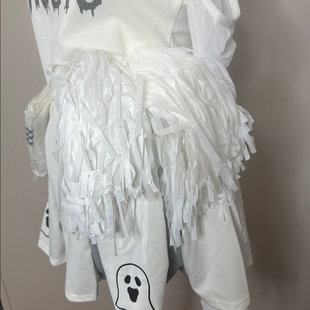 NWT Dolls Kill Ghostly Cheerleader Costume Set - Picture 9 of 14